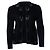 Autre Marque Lucien Pellat-Finet, Strickjacke mit Totenköpfen Schwarz
