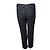 Pantalón negro con estampado gráfico Prada Blanco - vista 3