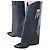 Givenchy Shark Lock Cowboy Stiefel Schwarzes Lammleder