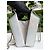Chanel Borsa a cartone di latte Lait de Coco in pelle di capra argento iridescente Silver hardware - vista 13
