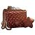 Timeless Chanel Mini Flap in vitello metallico a specchio Fuschia