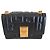 Borsa a spalla Balmain 1945 in pelle nera Nero