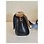 Borsa a spalla Balmain 1945 in pelle nera Nero - vista 5