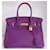 Hermès Borsa Hermes Birkin 30 Anemone Arancione Porpora  - vista 2