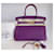 Hermès Borsa Hermes Birkin 30 Anemone Arancione Porpora  - vista 3