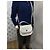 Borsa a tracolla Dior monogramma bianca in pelle Bianco - vista 11
