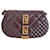 Borsa Greca Goddess di Versace Bordò  - vista 1
