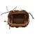 Bottega Veneta Borsa a tracolla The Mini Pouch in agnello marrone cammello - vista 11
