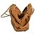 Bottega Veneta Borsa a tracolla The Mini Pouch in agnello marrone cammello - vista 14