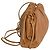 Bottega Veneta Borsa a tracolla The Mini Pouch in agnello marrone cammello - vista 4