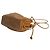 Bottega Veneta Borsa a tracolla The Mini Pouch in agnello marrone cammello - vista 8