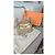 Hermès Mini Lindy II Verso in Pelle Swift Beige Marfa Grigio antracite - vista 2