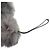 Clutch in pelliccia di volpe e pelle Tod's Marrone Nero - vista 6
