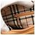 Borsa a spalla in pelle marrone Burberry Caramello - vista 6