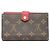 Portafoglio Compatto Pallas Monogramma Louis Vuitton Marrone Fuschia - vista 2