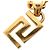 Versace Greca Gold Plated Necklace - view 6