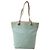 GUCCI GG Canvas Tote Bag Hellblau Gold 002 1099 Auth 130091 - Ansicht 2