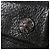 Cartera larga de cuero negro Chrome Hearts Wave Cross Ball Auth 136317M - vista 12