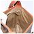 Céline Borsa a Spalla in Tela Macadam CELINE in Pelle PVC Marrone Oro Auth 141524 D'oro - vista 18