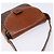 Céline Borsa a Spalla in Tela Macadam CELINE in Pelle PVC Marrone Oro Auth 141524 D'oro - vista 6