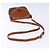 Céline Borsa a Spalla in Tela Macadam CELINE in Pelle PVC Marrone Oro Auth 141524 D'oro - vista 7