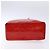 LOUIS VUITTON Monogram Vernis Reade MM Borsa a Mano Rossa M91086 LV Auth 141401 Rosso - vista 5