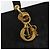 Borsa Canage in nylon nera e oro Christian Dior Auth bs29101 Nero D'oro - vista 14