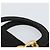 Borsa Canage in nylon nera e oro Christian Dior Auth bs29101 Nero D'oro - vista 8