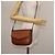 Autre Marque Borsa a Spalla Burberrys in Pelle Marrone Oro Auth ep10854 D'oro - vista 24