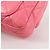 CHANEL Borsa a Spalla Matelassé in Pelle Rosa Oro CC Auth 134854M D'oro - vista 14