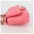 CHANEL Borsa a Spalla Matelassé in Pelle Rosa Oro CC Auth 134854M D'oro - vista 4