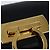 Borsa a mano in pelle Salvatore Ferragamo Gancini blu navy oro Auth 142667 - vista 15