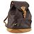 LOUIS VUITTON Zaino Monogram Montsouris MM M51136 LV Auth 141656 Monogramma