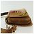 PRADA Borsa a Spalla Chain Kaye Velluto Beige Oro Auth 141360 D'oro - vista 5