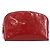 LOUIS VUITTON Pochette Cosmetica Vernis PM Rouge Grunadine M91746 LV Auth 142757