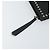 FENDI Borsa Clutch Karl Lagerfeld Pelle Nera Argento Auth BA5613 Nero - vista 12