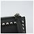 FENDI Borsa Clutch Karl Lagerfeld Pelle Nera Argento Auth BA5613 Nero - vista 13