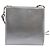Borsa a Spalla Gancini in Pelle Salvatore Ferragamo Argento Auth bs29440 - vista 2