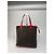 Vintage Givenchy Antigona Woll und Lackleder Tote Bag grau rot - Ansicht 15