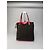 Vintage Givenchy Antigona Woll und Lackleder Tote Bag grau rot - Ansicht 5