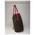 Vintage Givenchy Antigona Woll und Lackleder Tote Bag grau rot - Ansicht 6