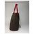 Vintage Givenchy Antigona Woll und Lackleder Tote Bag grau rot - Ansicht 8