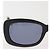 Occhiali da sole CHANEL Plastica Nera CC Auth BA6232 Nero - vista 4