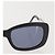 Occhiali da sole CHANEL Plastica Nera CC Auth BA6232 Nero - vista 5