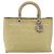 Borsa Canage in nylon beige argento Christian Dior Auth bs29100 - vista 2