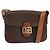 Céline CELINE Macadam Canvas Schultertasche aus PVC-Leder Braun Gold Auth bs29090 Golden