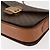 Céline CELINE Macadam Canvas Schultertasche aus PVC-Leder Braun Gold Auth bs29090 Golden - Ansicht 12