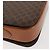 Céline CELINE Macadam Canvas Schultertasche aus PVC-Leder Braun Gold Auth bs29090 Golden - Ansicht 13