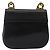 Borsa a Spalla Gancini in Pelle Nera e Oro Salvatore Ferragamo Auth bs29116 Nero D'oro - vista 2