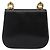 Borsa a Spalla Gancini in Pelle Nera e Oro Salvatore Ferragamo Auth bs29116 Nero D'oro - vista 3